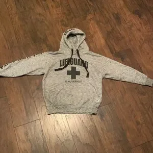 Shirts Tops Girls Hoodie Size Medium Lifeguard Fort Walton